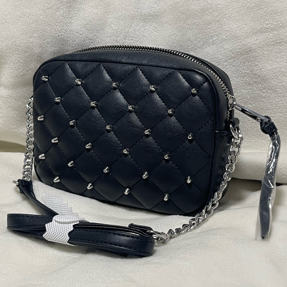 Rebecca Minkoff Black Studded Crossbody Bag